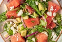 Zesty Watermelon Feta Salad