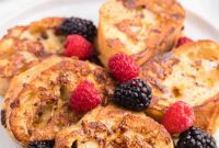 Golden Baked French Toast