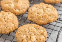 Irresistible White Chocolate Oatmeal Cookies