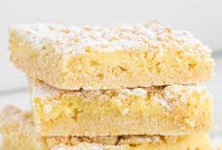 Decadent French Vanilla Cream Squares