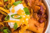 Hearty One-Pot Chili Rigatoni