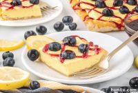 Sunshine Blueberry Lemon Tart