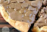 Decadent Reese Peanut Butter Pizza