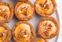 Caramel Stuffed Cookie Cups