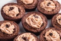 Decadent Brownie Cheesecake Bites