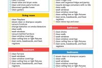 Your Complete Fall Cleaning Printable Guide