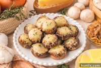 Caramelized French Onion Mushroom Bites