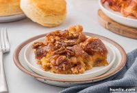 Heavenly Caramel Pecan Breakfast Bake