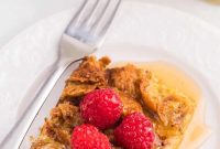 Holiday Eggnog Brunch Bake