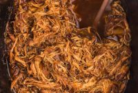 Cranberry Orange Glazed Slow Cooker Chicken