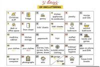 From Clutter to Clarity: 31 Days
