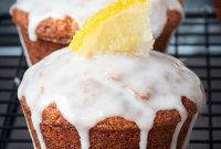 Zesty Lemon Glaze Muffins