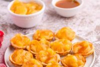 Sticky Caramel Apple Tarts