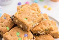 Spring Bloom Cookie Bars