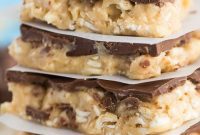 Peanut Butter Chocolate Ramen Crunch Bars
