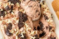 No-Fuss Chocolate Cake Ice Cream