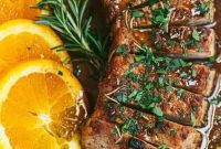 Tangy Orange-Mustard Glazed Pork Tenderloin