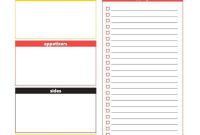 Festive Menu Planner Download
