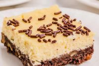 Decadent Chocolate Nut Crust Cheesecake Bars