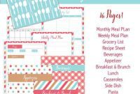 Effortless Recipe Binder Printables