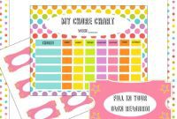 Free Printable Kids Chore Chart and Incentive Coupons