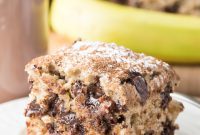 Decadent Banana Chocolate Cake