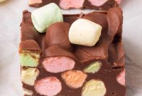 Festive Chocolate Sprinkle Bars