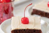 Ultimate Root Beer Float Sheet Cake