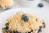 Blueberry Brittle Bake