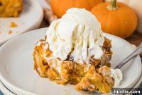 Spiced Pumpkin Bread Pudding