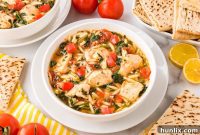 Zesty Greek Lemon Chicken Orzo