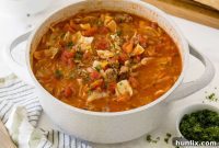 Hearty Sausage and Cabbage Soup