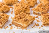 Dreamy Butterscotch Cheesecake Squares