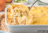 Creamy Chicken Cordon Bleu Bake
