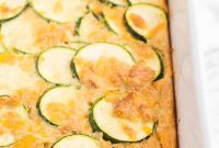 Golden Baked Zucchini