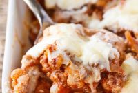 Keto Cauliflower Ziti Bake
