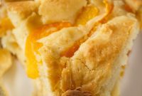 Golden Peach Coffee Cake