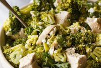 Zesty Chicken and Broccoli Greens