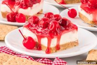 Easy Cherry Cheesecake