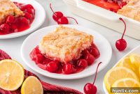 Velvet Cherry Pudding Cake