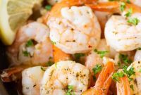 Buttery Garlic Shrimp
