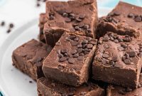 Dreamy Chocolate Cake Batter Fudge