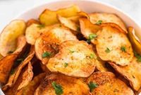 Golden Crispy Air Fryer Chips