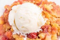 Tropical Cherry Pineapple Dump Cake