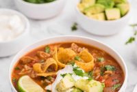 Set-It-and-Forget-It Southwest Chicken and Rice Soup