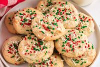 Easy Festive Cake Mix Cookies