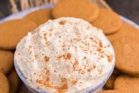 Spiced Holiday Eggnog Dip