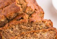 Moist Banana Loaf