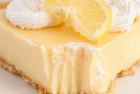 Tangy Lemon Perfection