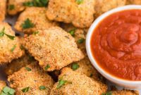 Golden Air Fryer Ravioli